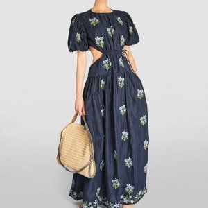 AGUA BY AGUA BENDITA Samba Chan Chan Esmeralda Maxi Dress - Size M